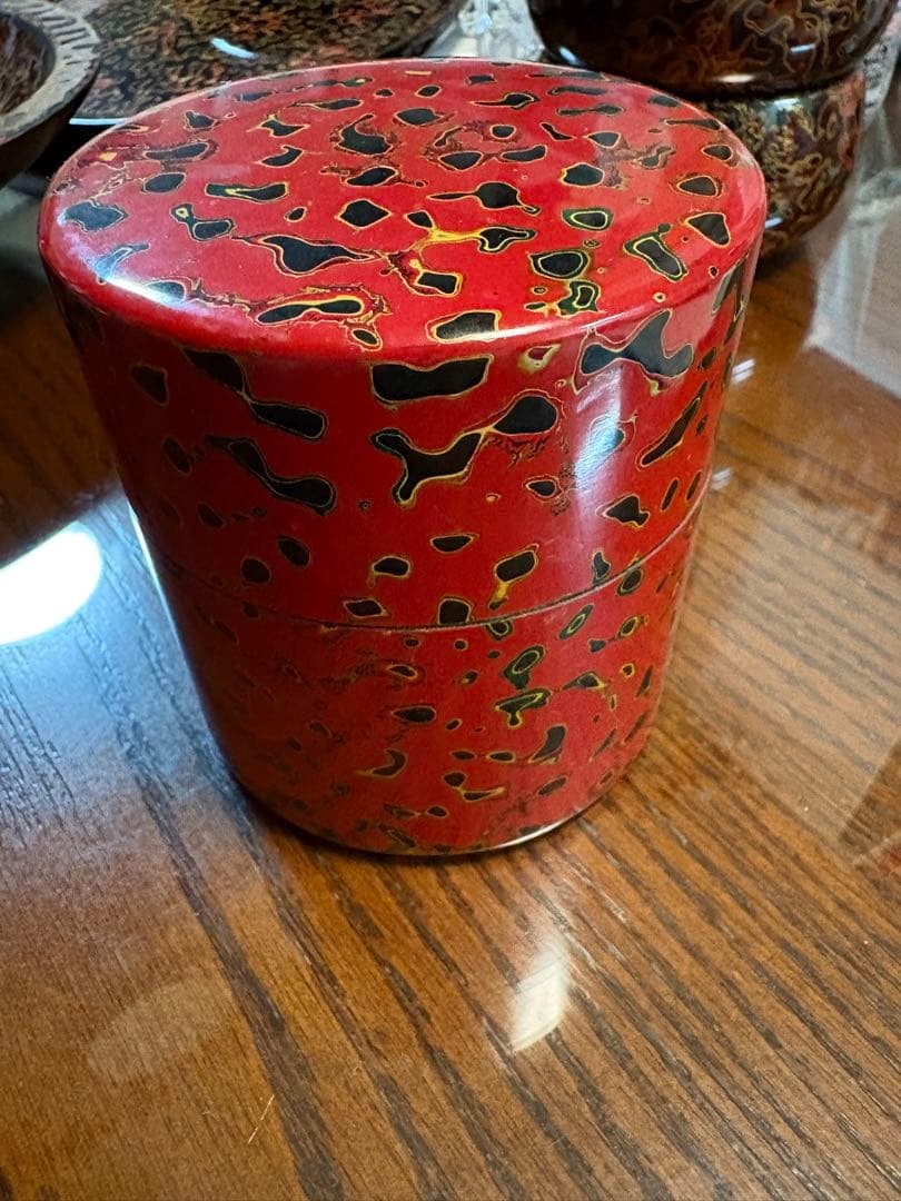 Tsugaru lacquerware five-piece set - 3