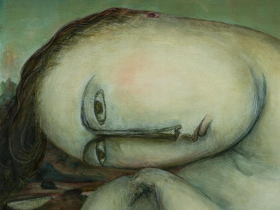 Original work, Dream - Atsuko Imaizumi, oil painting and egg tempera painting - 3