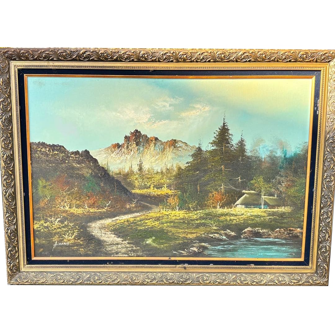 A. HANDA Landscape Oil Painting (1 of 7)