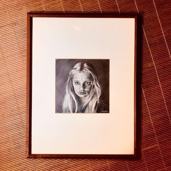 Original pencil drawing created in 1980. A unique piece of original artwork.: Original pencil drawing created in 1980. A one-of-a-kind piece of original artwork.Released in 1980, titled "Untitled".Created as part of a joint exhibition at a private gallery in Setagaya, Tokyo, a