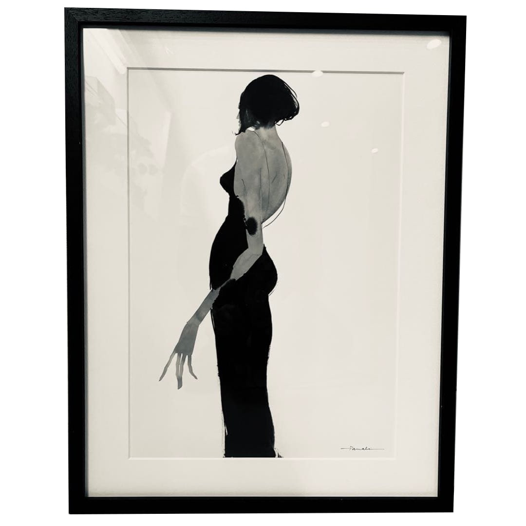 Original artwork by the renowned illustrator Tamaki Xufang. Artist's signature.: Original artwork by the renowned illustrator Tamaki Xufang. Signed by the artist. Already framed.I purchased this authentic piece at TK Art Gallery two years ago.External dimensions: Width 415 millime