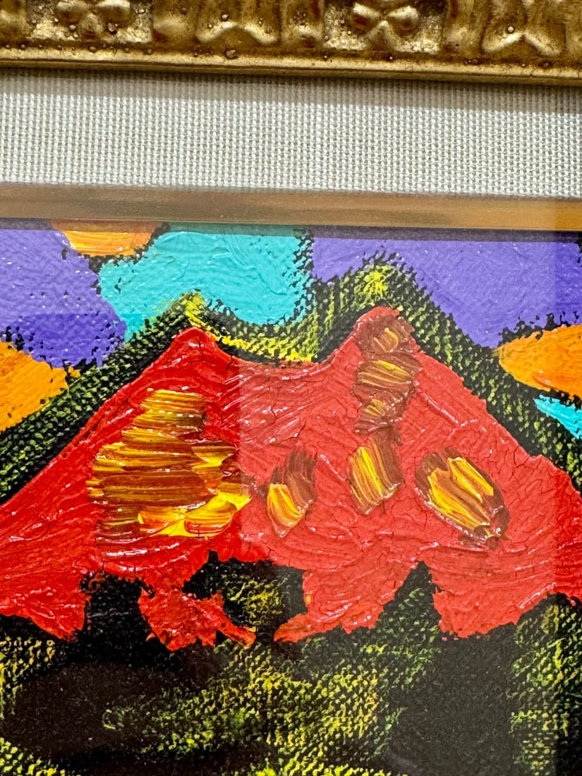 [Tasaki Hiroshi] [Scarlet Fuji] Oil painting - 5