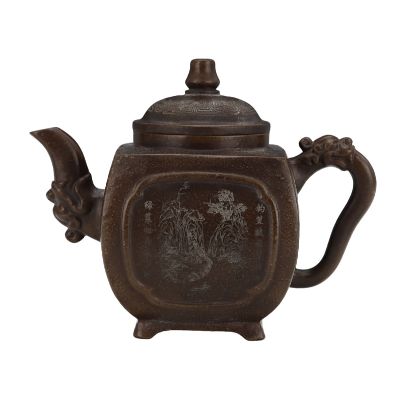 Gu Jingzhou - Purple Clay Teapot (1 of 10)
