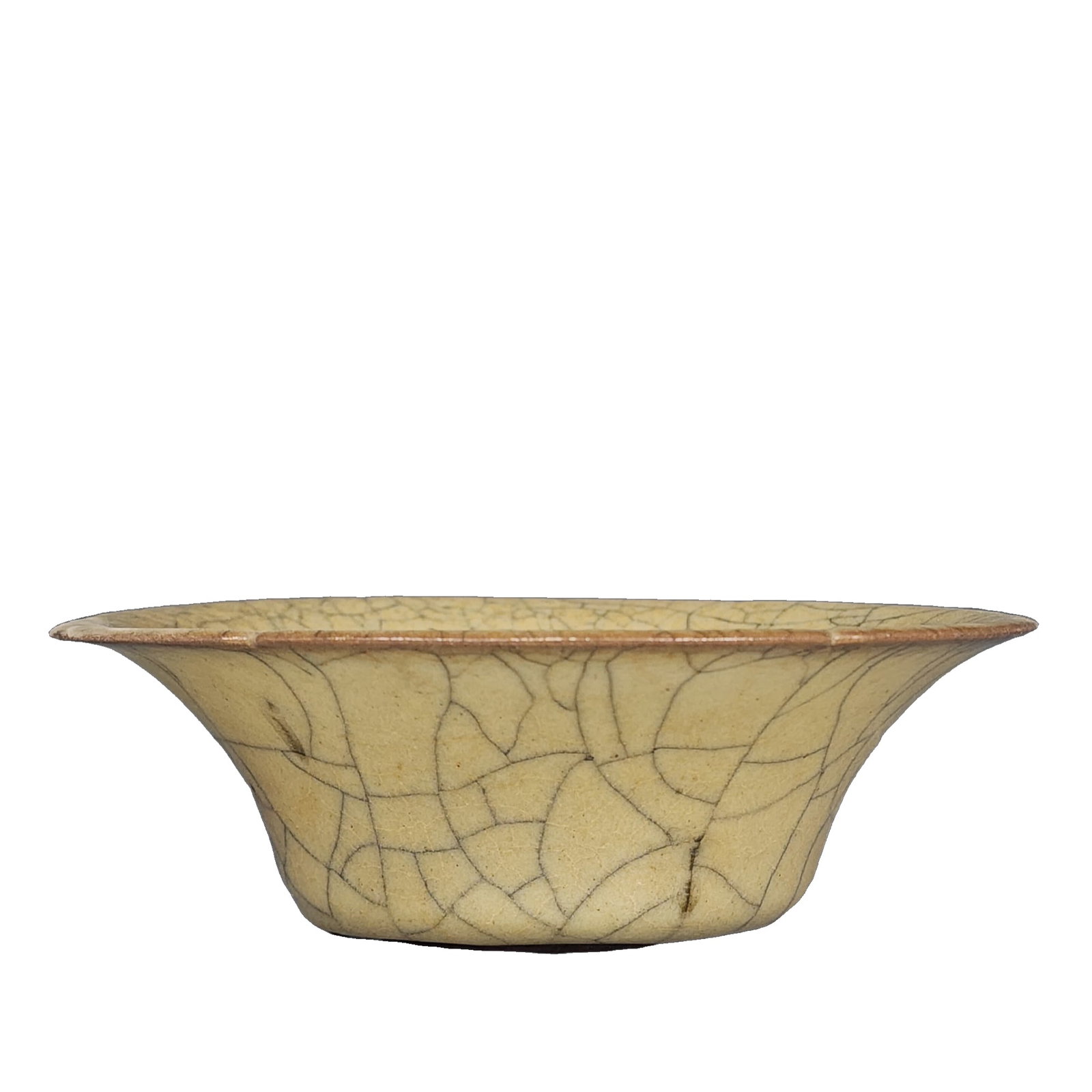 Song Ge kiln flower mouth washbasin (1 of 10)