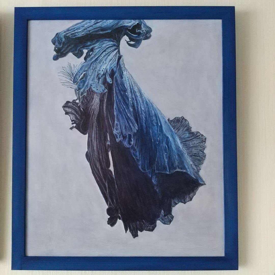 Oil painting, framed, size F20 (1 of 10)