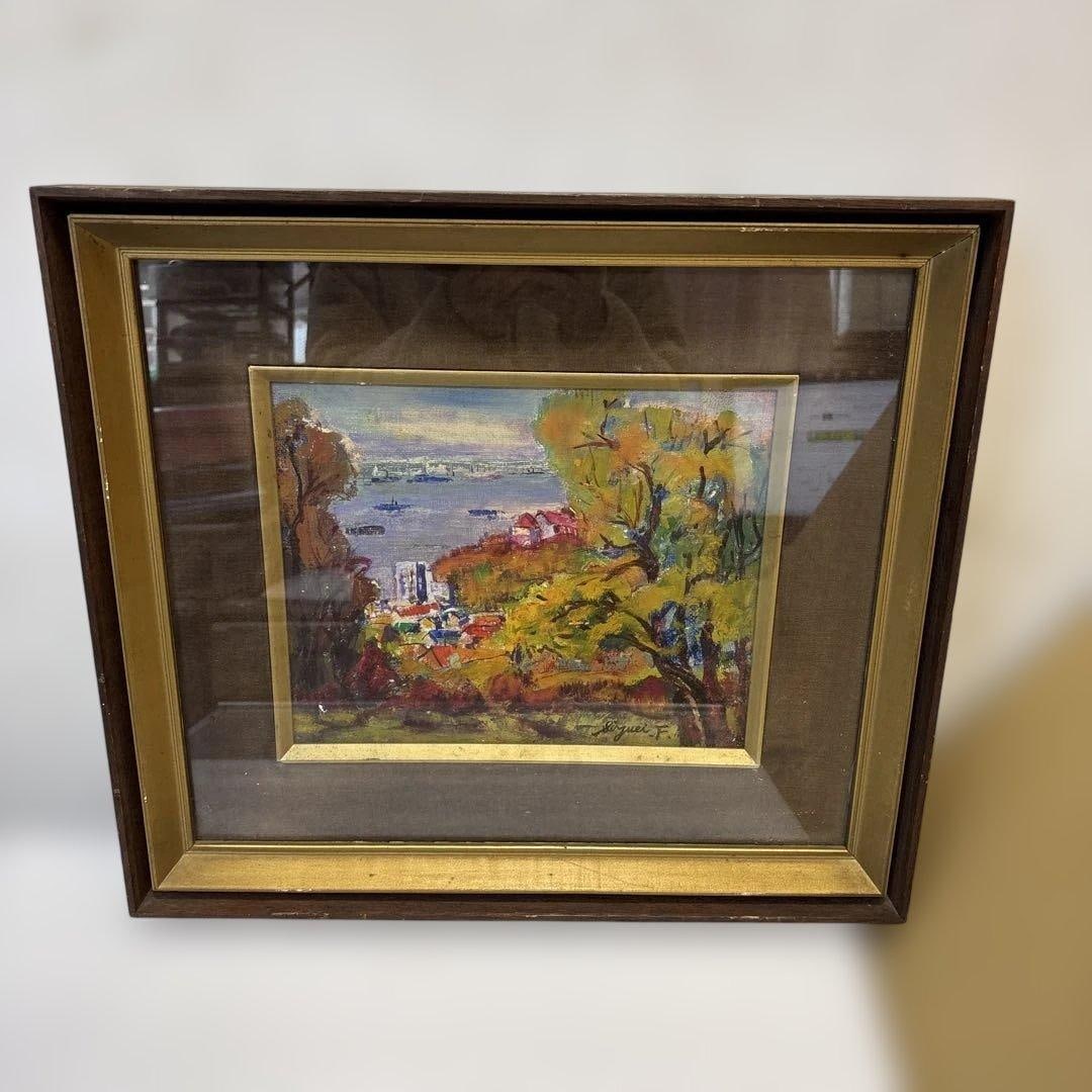 Oil painting landscape, artist: Siguei, F. (1 of 9)