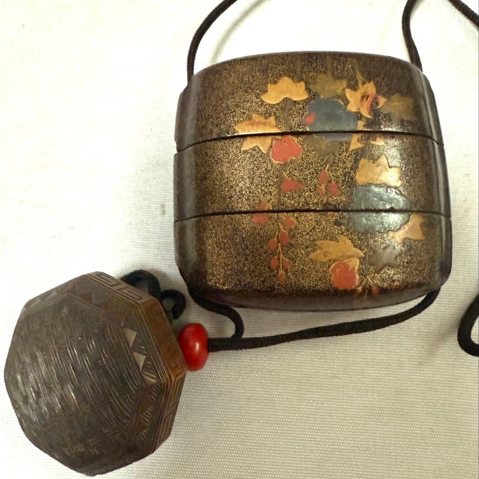 InrO with Netsuke (Miniature Sculpture). (1 of 9)