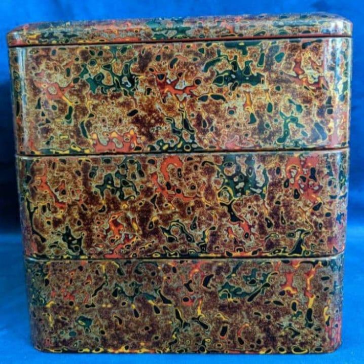 Tsugaru Lacquerware Three-Tier Bento Box (1 of 6)