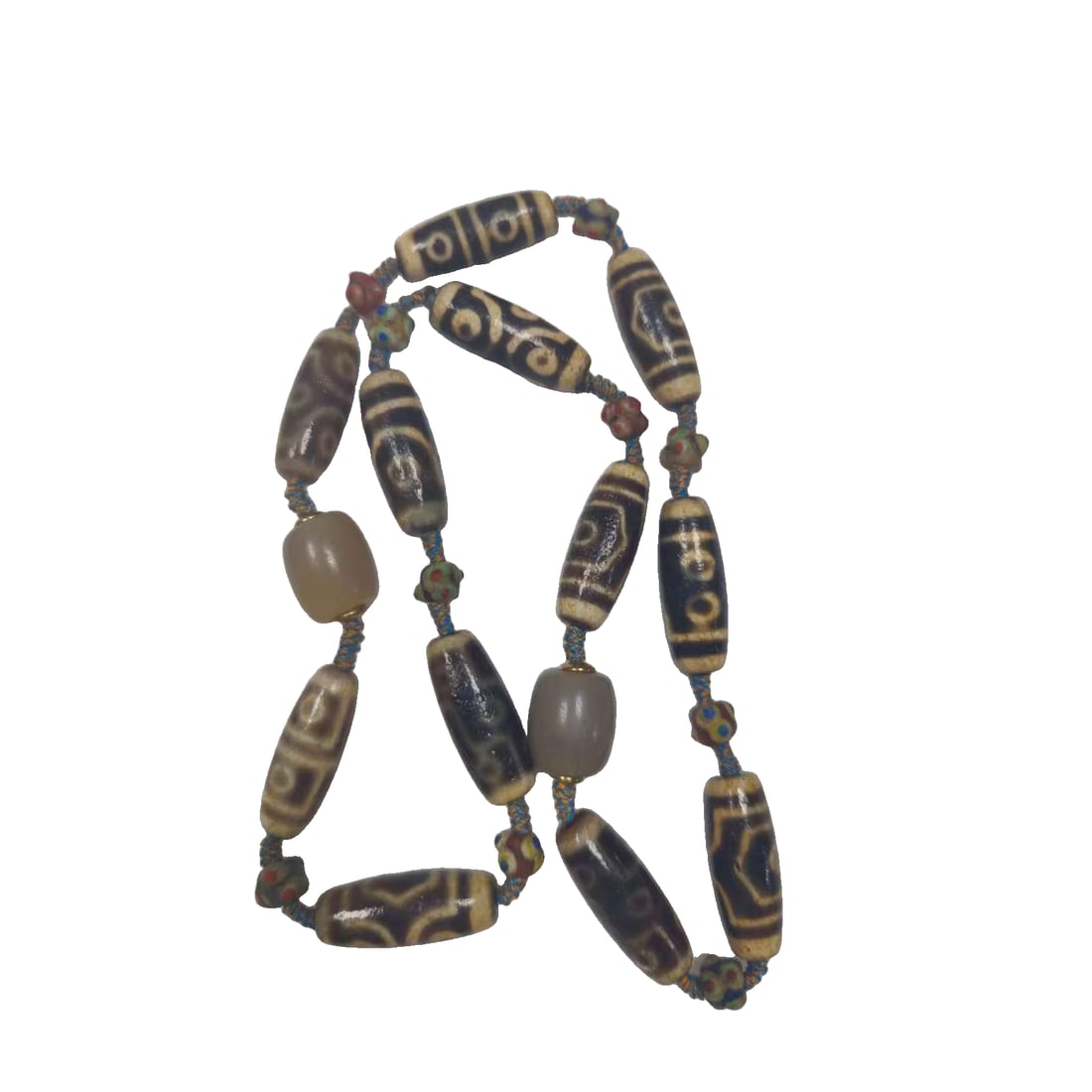 Dzi necklace: Dzi necklace, 3.5*1.5 cm