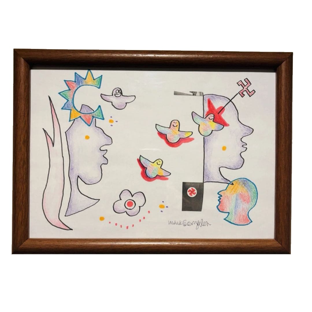 Mark Gonzales Original Artwork Supreme (1 of 7)