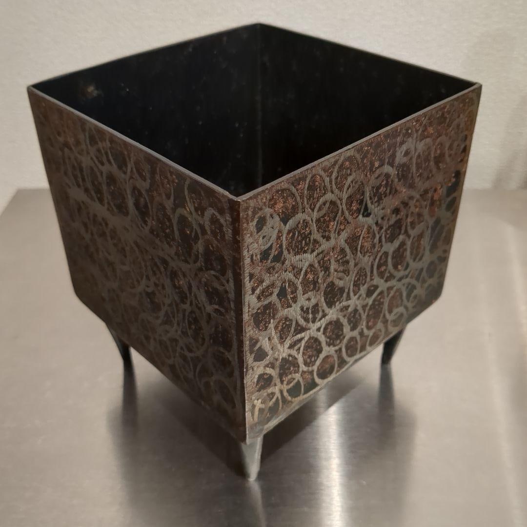 Geometric Pattern Lacquerware Jewelry Box - 5