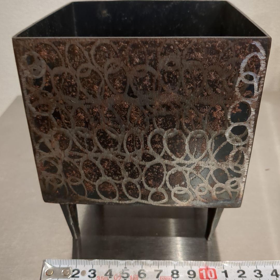 Geometric Pattern Lacquerware Jewelry Box - 8
