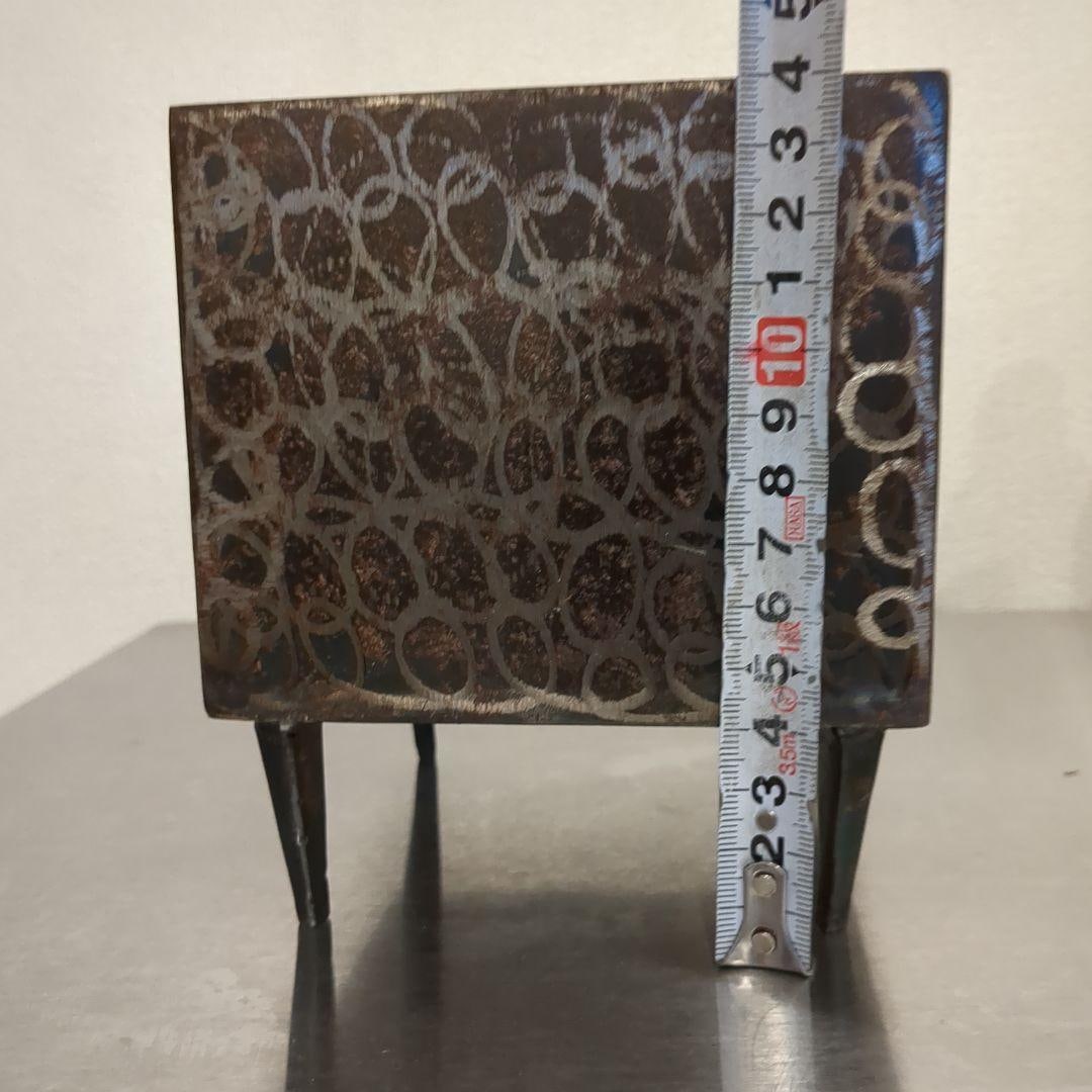 Geometric Pattern Lacquerware Jewelry Box - 9