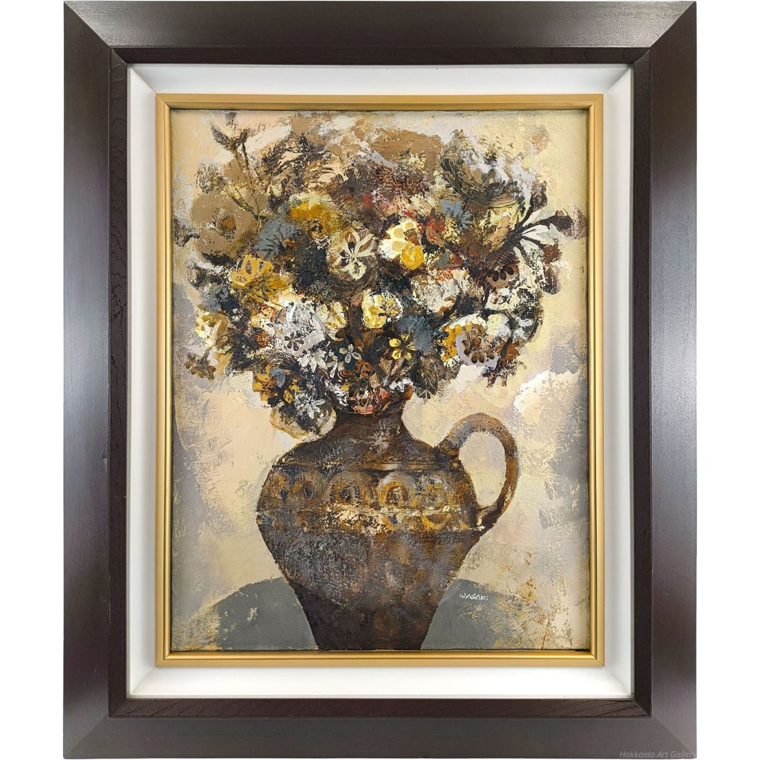 Inagaki Masaki "Kita no Hana" Oil Painting (1 of 10)