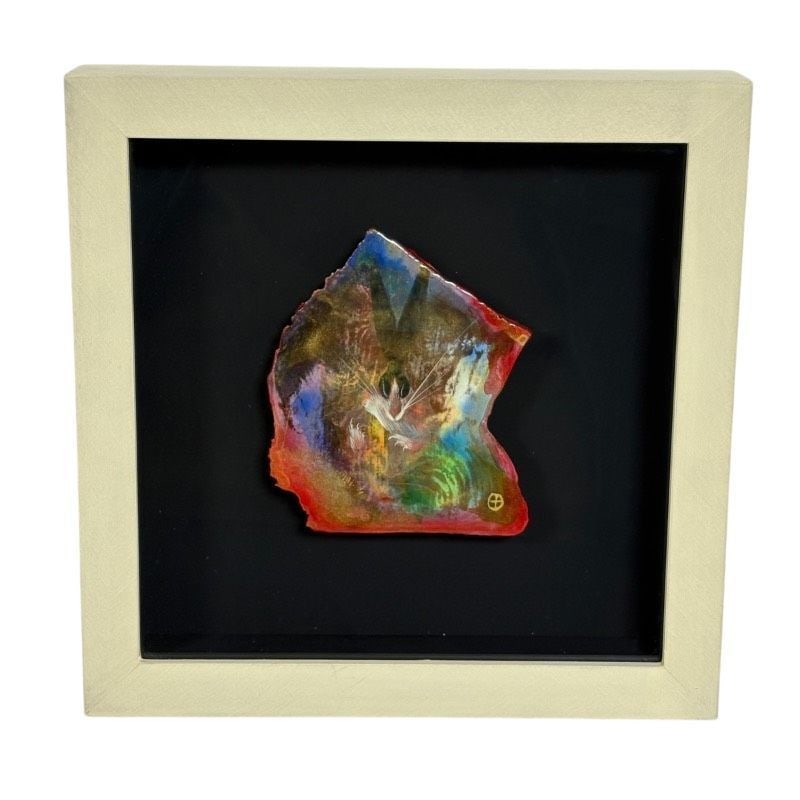Toshitoki Takayoshi, Mixed Media Art, Framed Work, Signed, 2007, Original Drawing with Signature: This is a mixed media work from the "USAGI" series by contemporary artist Tokitoki Takayoshi. Created in 2007, the artwork features the artist's signature and date on the frame. The frame measures app