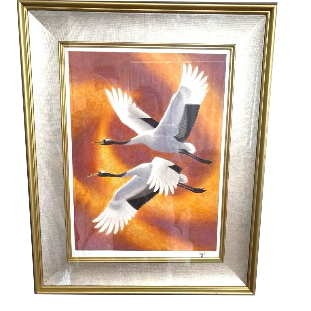 Master Artist: Rare "Flight of the Cranes" by Sugiyama Yasushi (1 of 5)