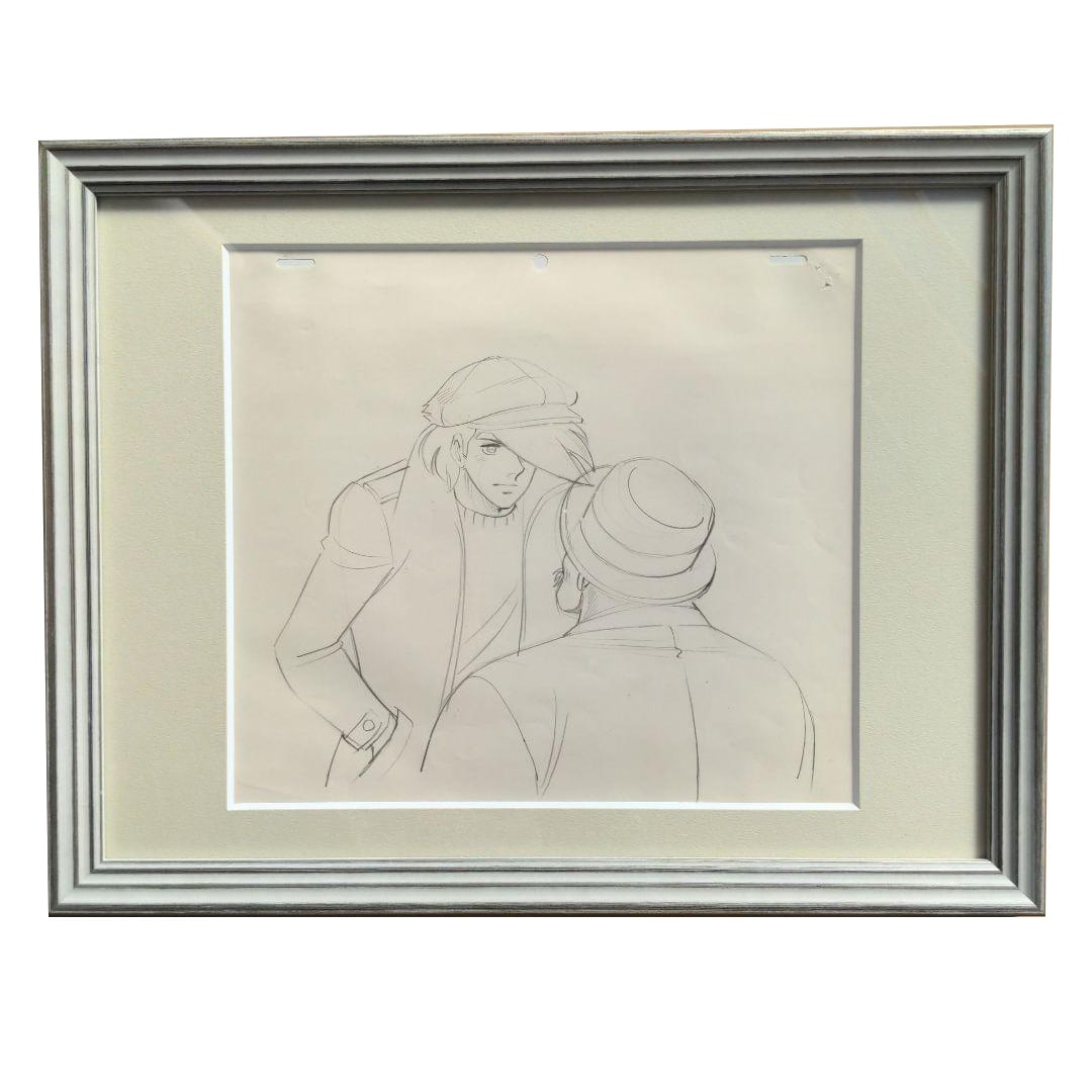 Ashita no JO Original Hand-Drawn Illustration with Mandarake Certificate of Authenticity (1 of 3)