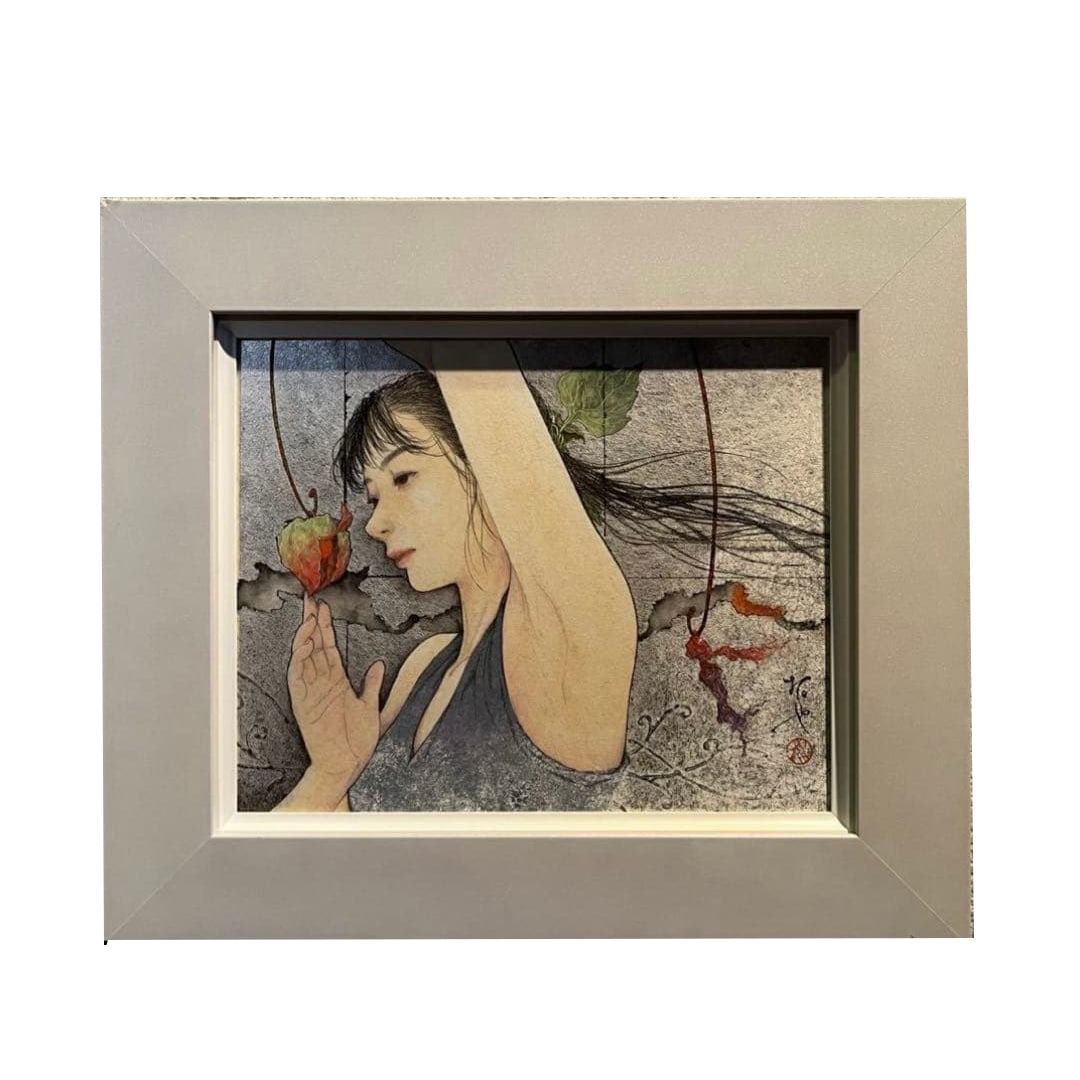 Mitani Takuya, Painting "Kakumo Akaki, Kagachi no Hitomi", Size 3 (1 of 5)
