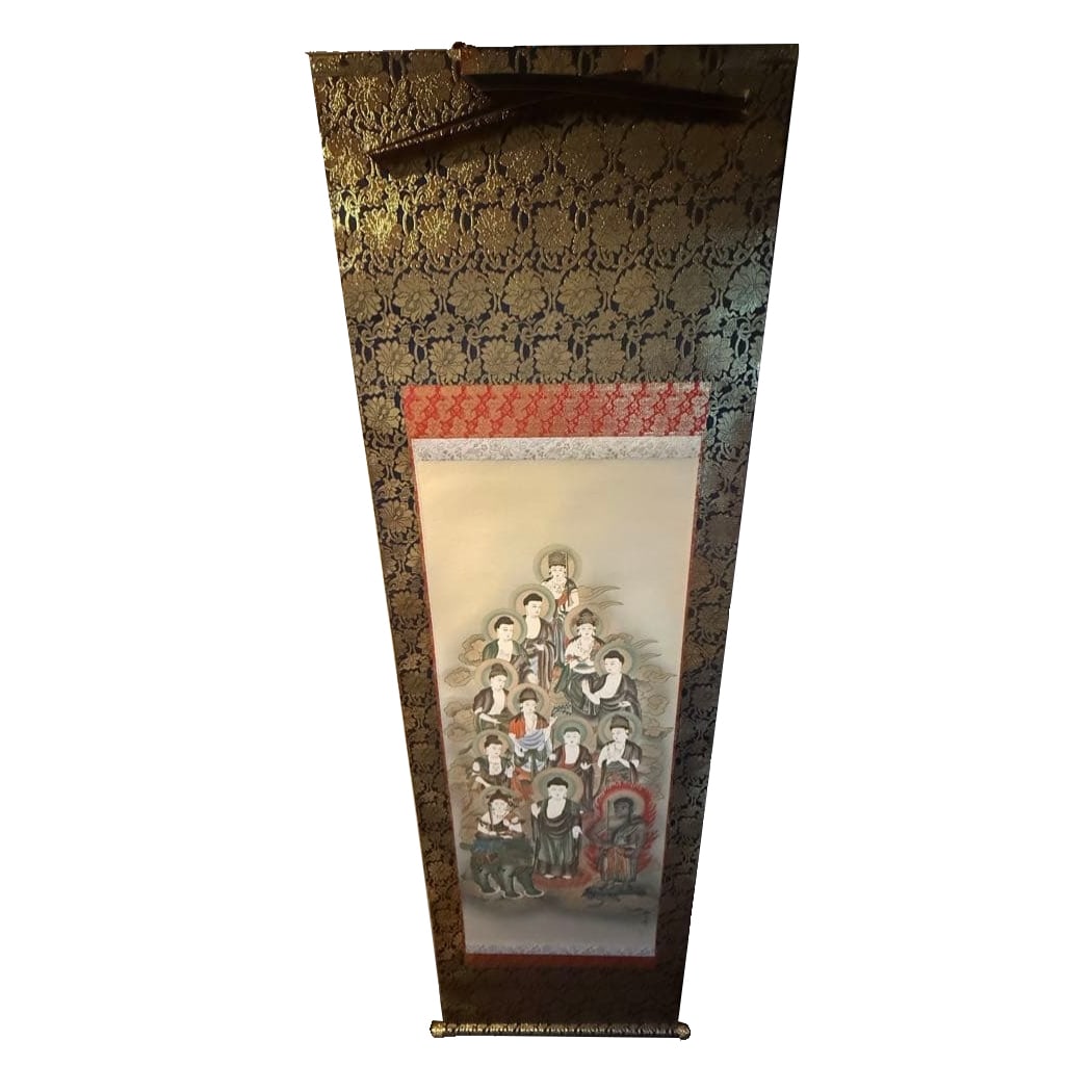 Hanging Scroll: Thirteen Buddhist Deities (1 of 6)