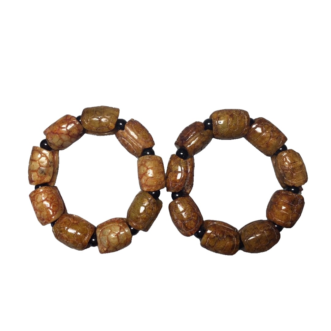 Hetian jade old jade bracelet (1 of 10)