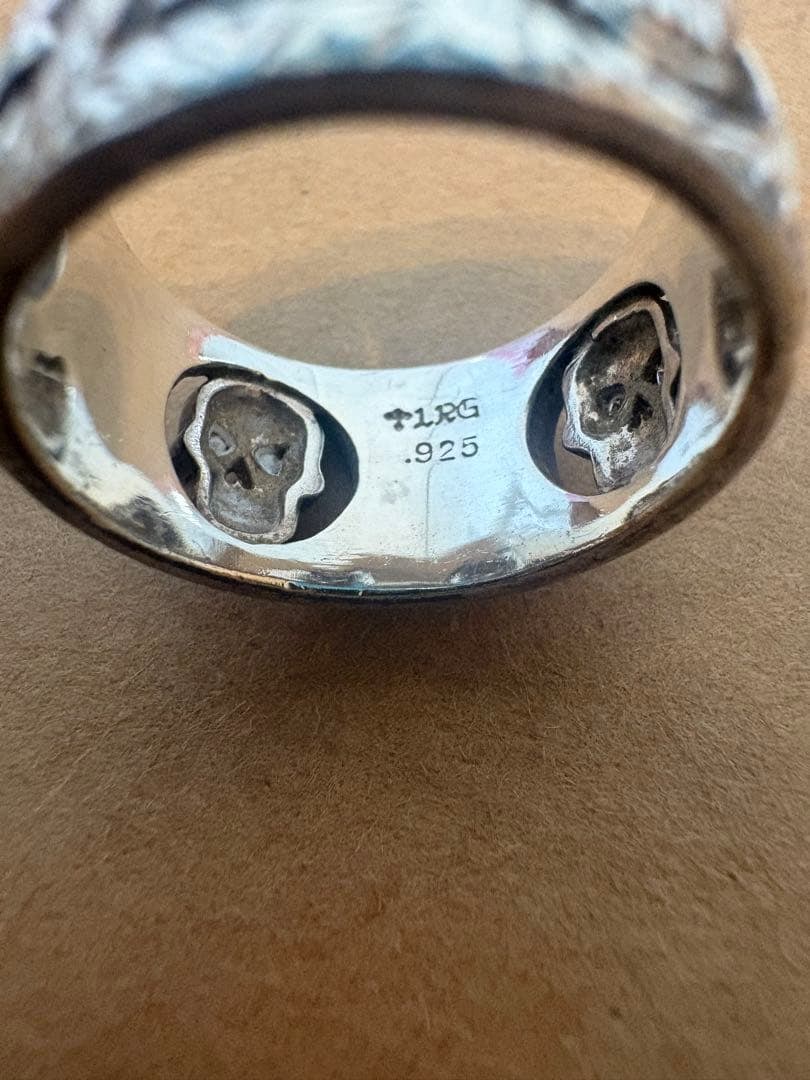 Second hand - Loree Rodkin skull 925 ring - 2