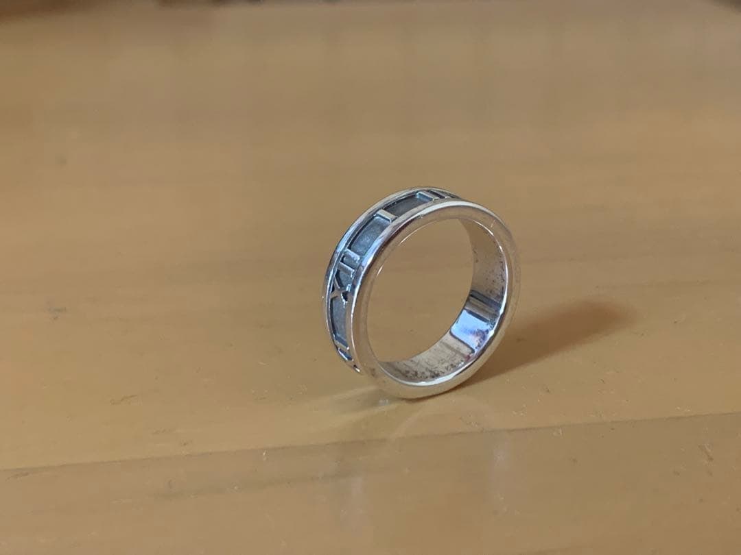 Second hand - Tiffany silver ring - 2