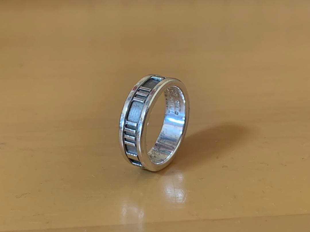 Second hand - Tiffany silver ring - 3