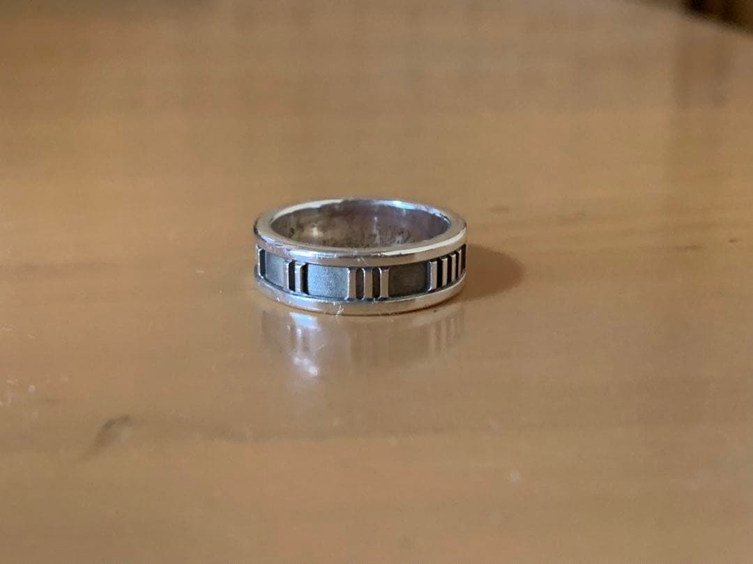 Second hand - Tiffany silver ring - 4