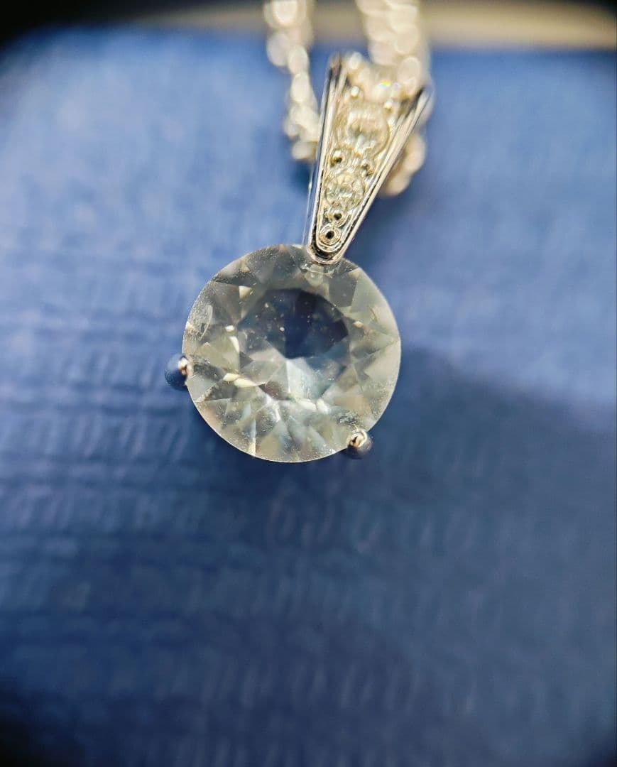 Second hand - Swarovski single diamond necklace - 7