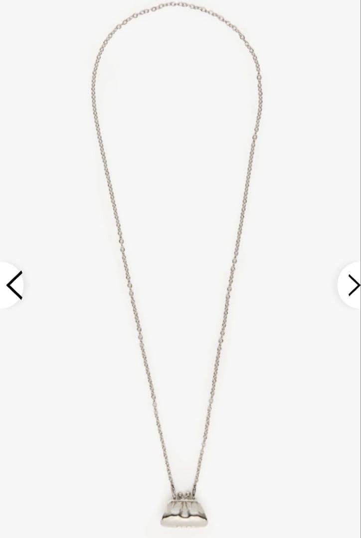 Second-hand Pasticino pattern necklace - silver: Pasticino Pattern Necklace - Silver