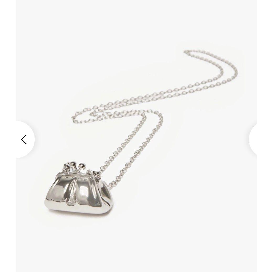 Second-hand Pasticino pattern necklace - silver - 2