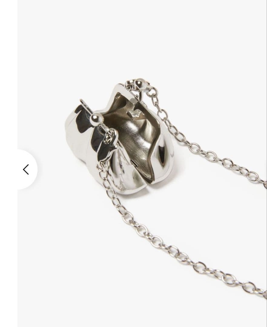 Second-hand Pasticino pattern necklace - silver - 3