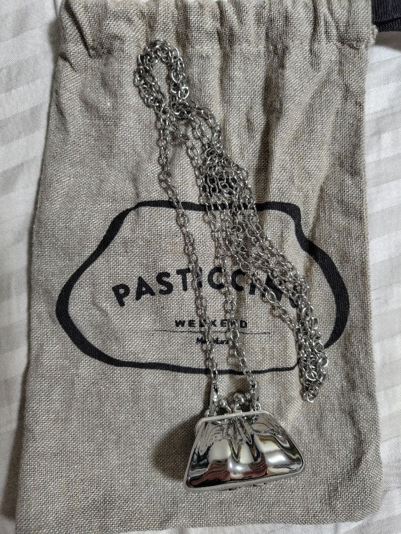 Second-hand Pasticino pattern necklace - silver - 5