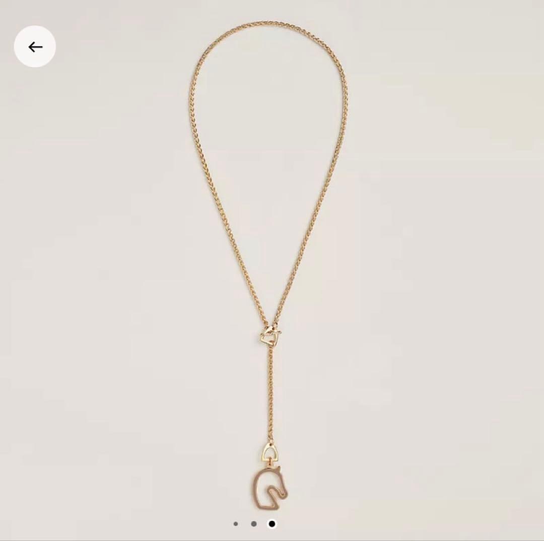 Second Hand - Hermes Tonnerre Small Necklace - 3