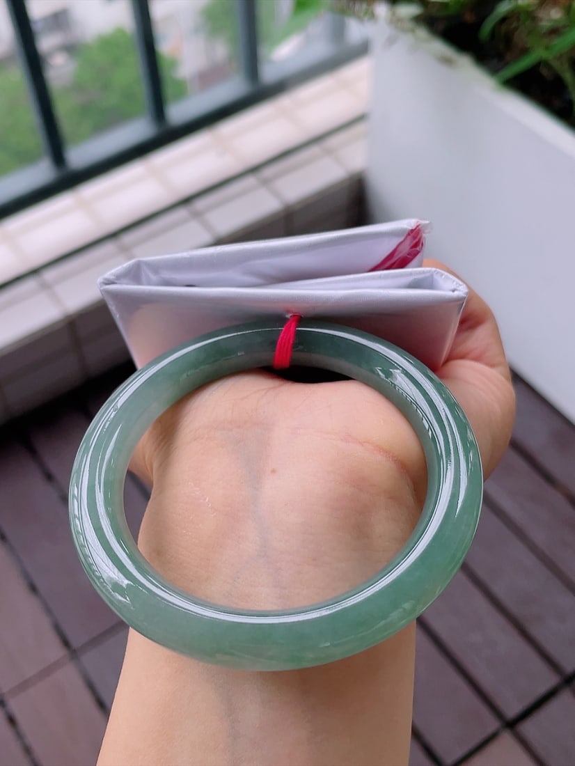 jadeite bracelet - 9