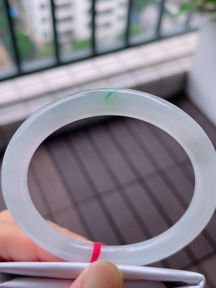 jadeite Round Bangle - 5