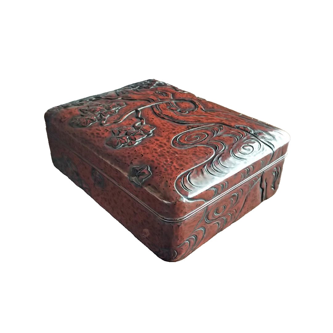 Kamakurabori Hakkodo Antique Document Box / Unique and Rare (1 of 17)