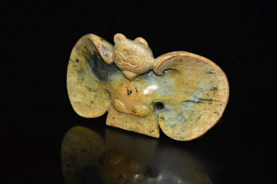 River grinding jade, jade bird - 4