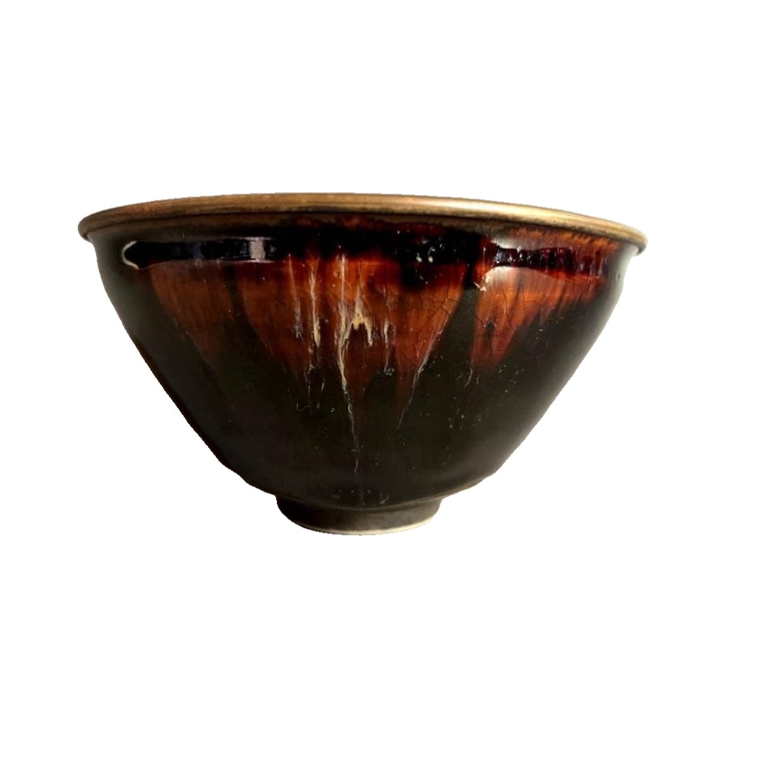 Shoji Hamada, Ceramic, Flat Vase (Henko) (1 of 10)