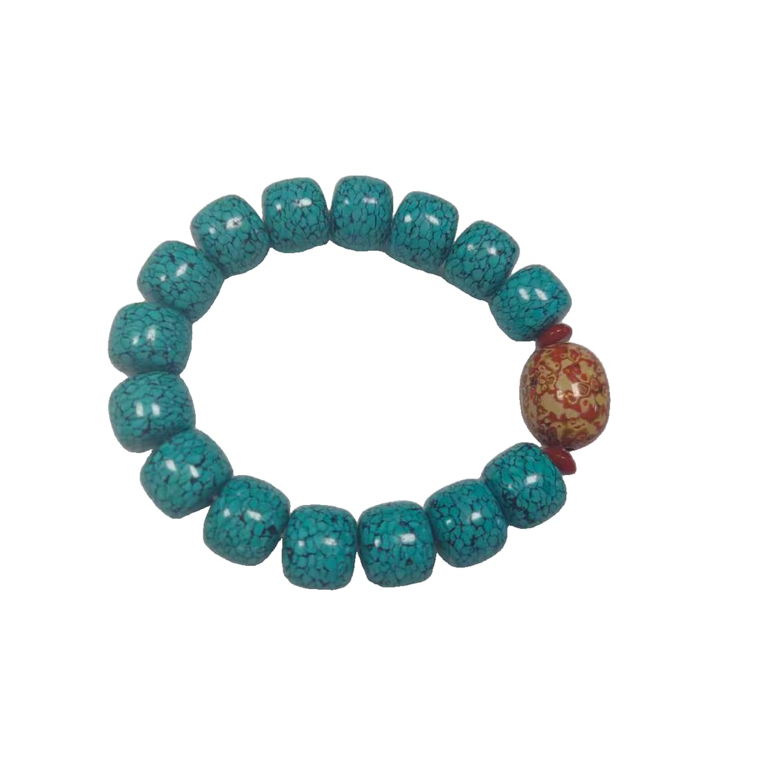 turquoise bracelet: Turquoise bracelet, 1.5x1 cm