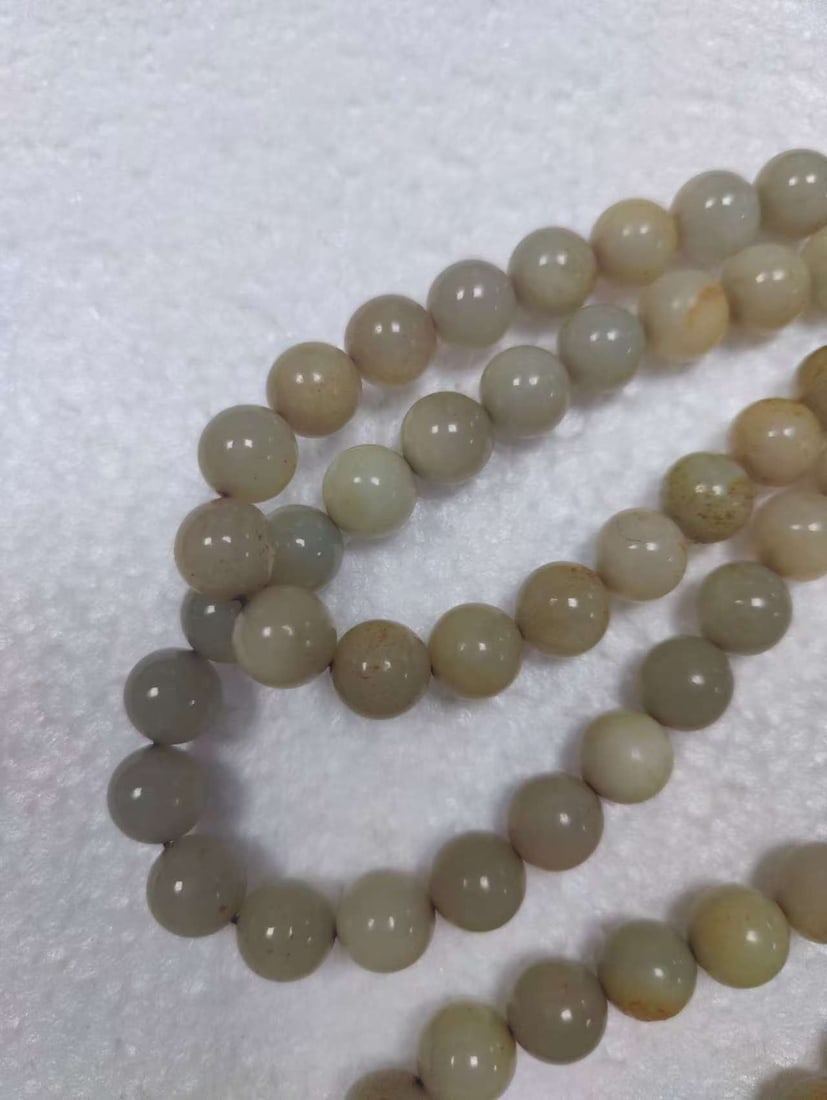 Hetian jade necklace - 2