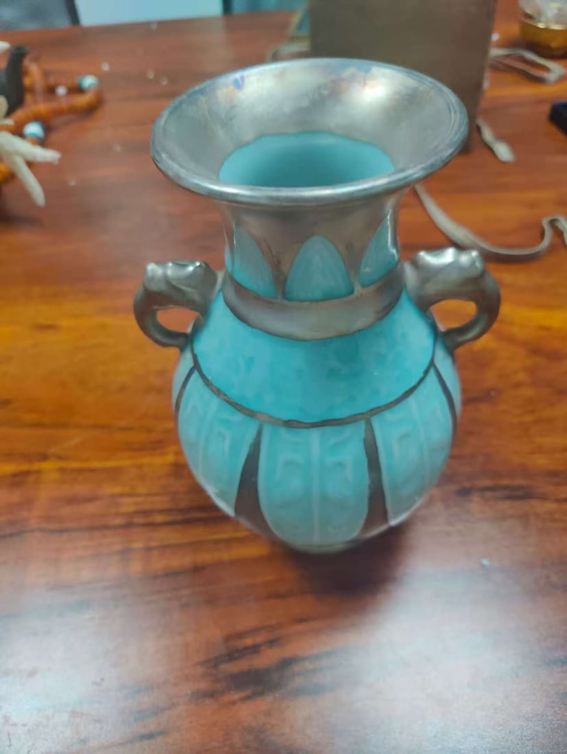 Celadon vase - 5