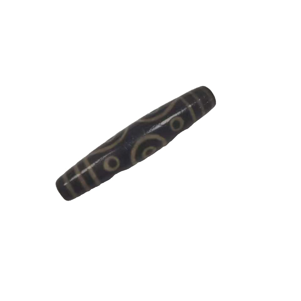 Dzi pendant: Dzi pendant, 8x1.7 cm