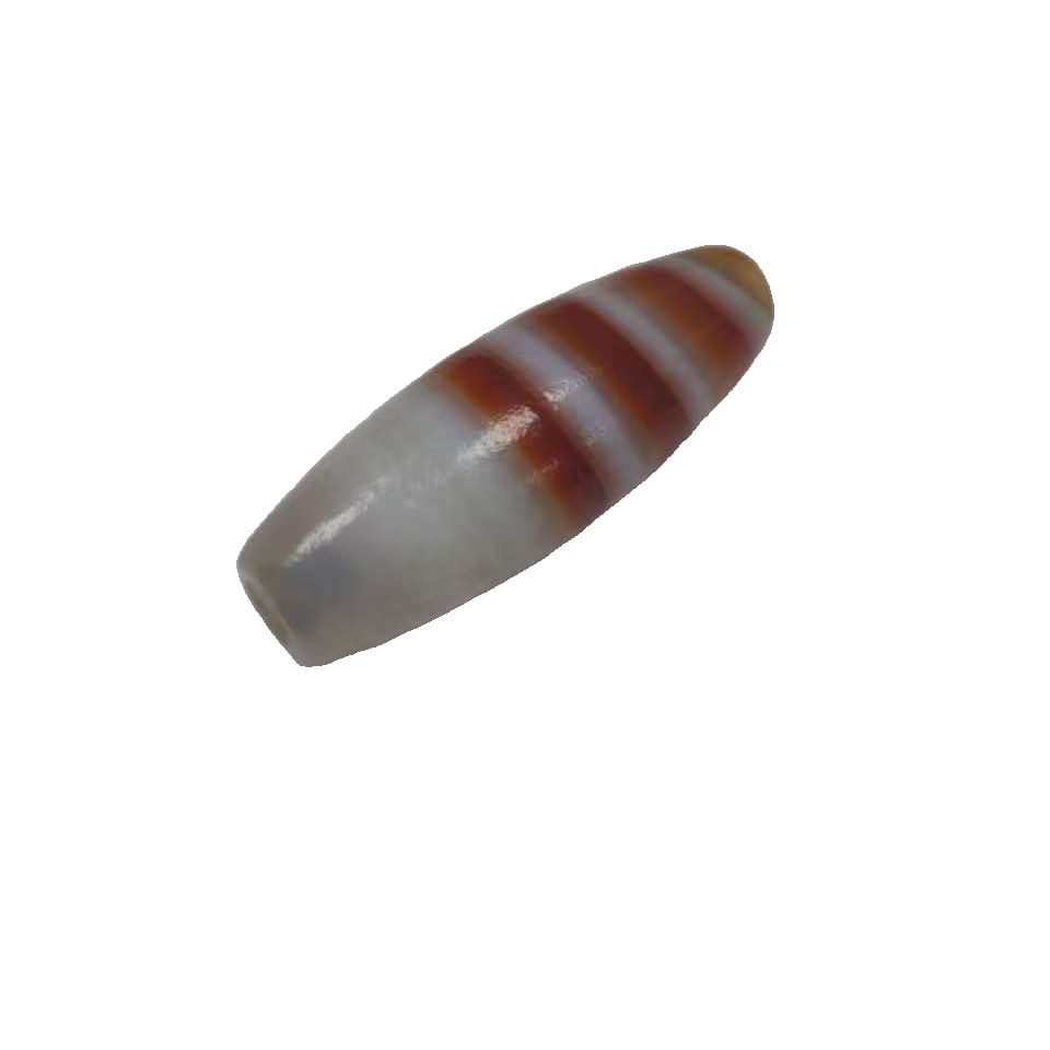Dzi pendant: Dzi pendant, 5x1.8 cm