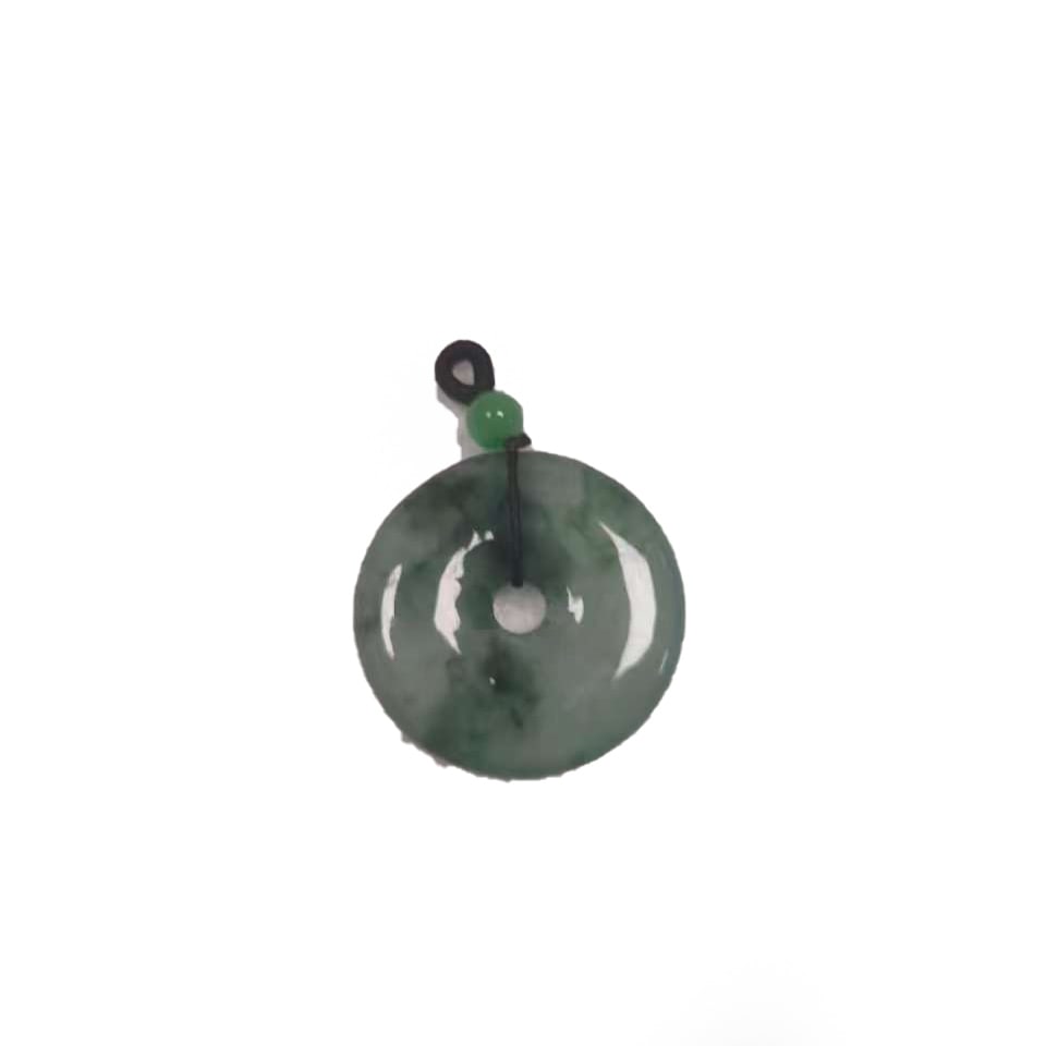 Hetian jade peace buckle: Hetian jade peace buckle, diameter 3.3 cm