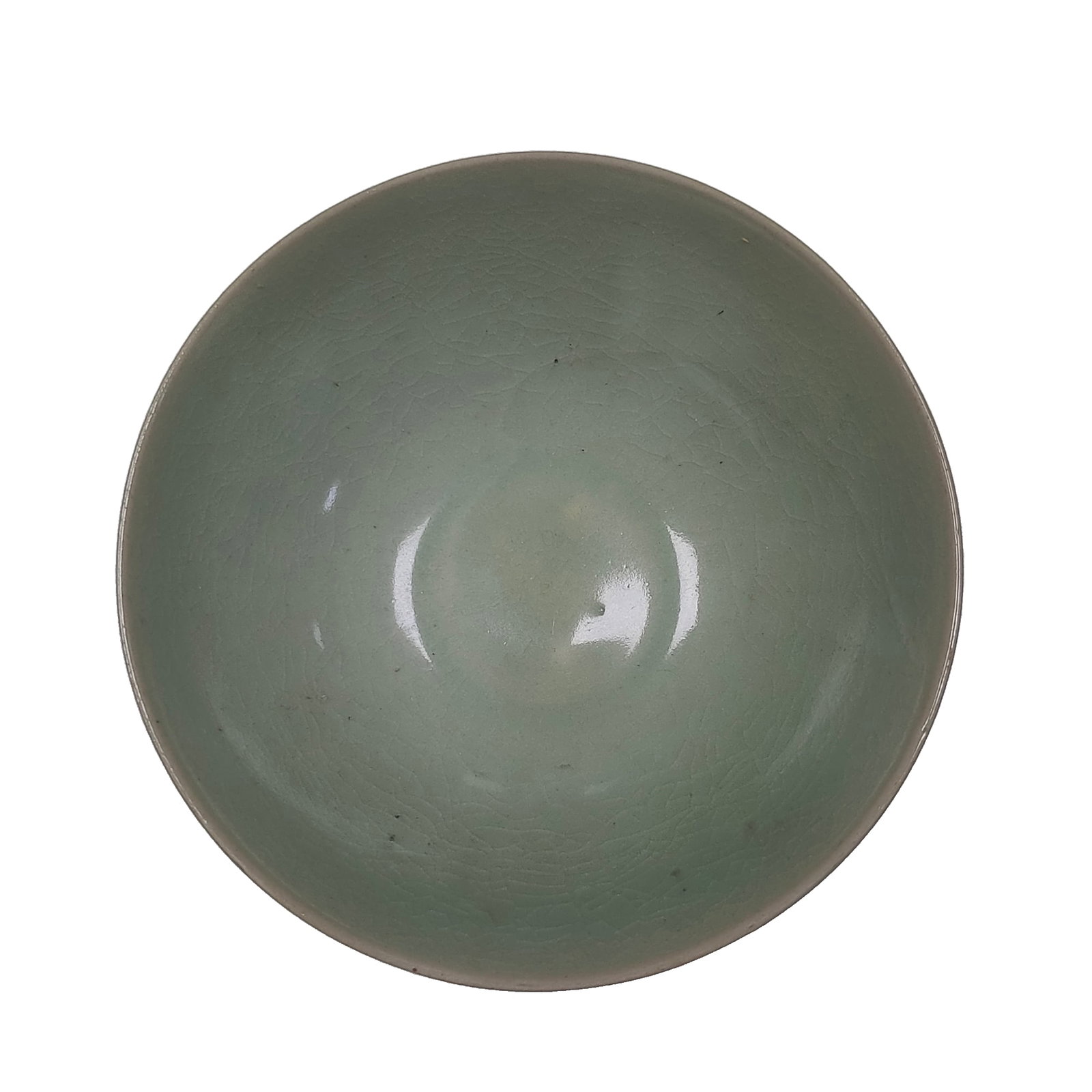 Celadon bowl: Celadon bowl, 6x16 cm