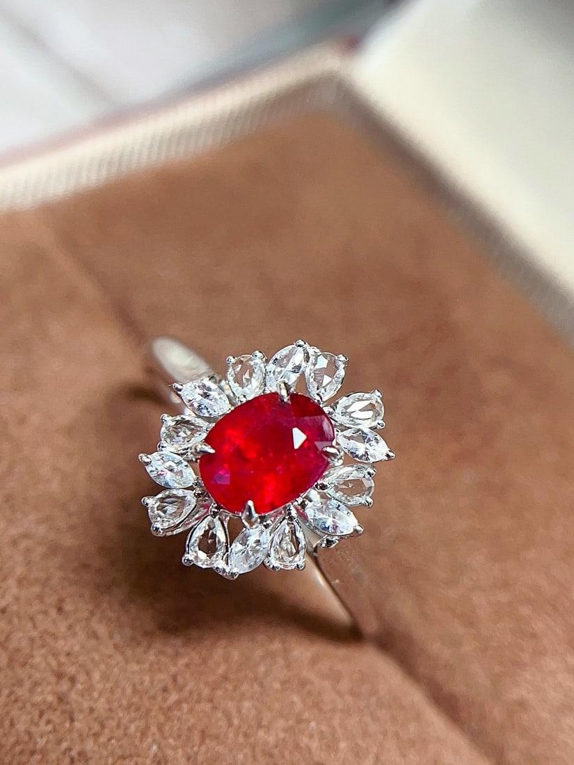 18K Gold Ruby Ring - 2
