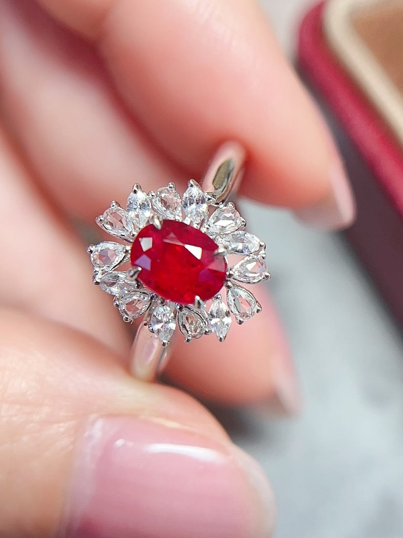18K Gold Ruby Ring - 3
