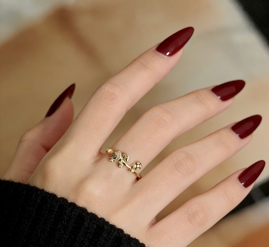 18K Gold Diamond Ring - 3