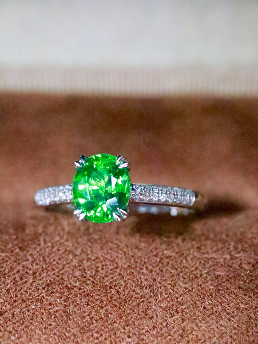 18K Tsavorite Ring - 2